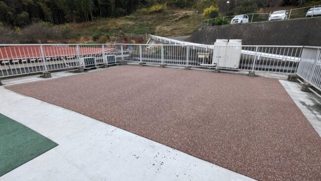 ゴムチップ舗装　ソフトグラウンド