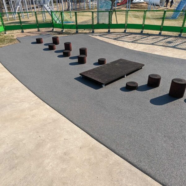 徳島県松茂町 公園施設7 ゴムチップ舗装 ソフトグラウンド