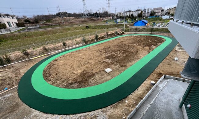 ゴムチップ舗装　ソフトグラウンドシリーズ