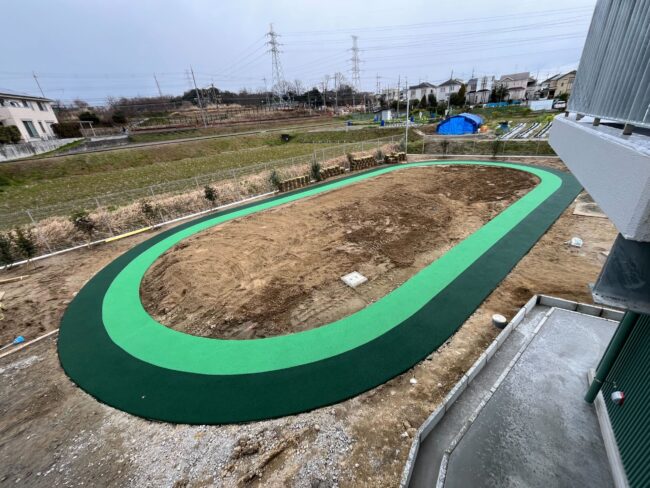 ゴムチップ舗装　ソフトグラウンドシリーズ