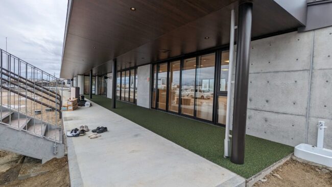 ゴムチップ舗装　ソフトグラウンド