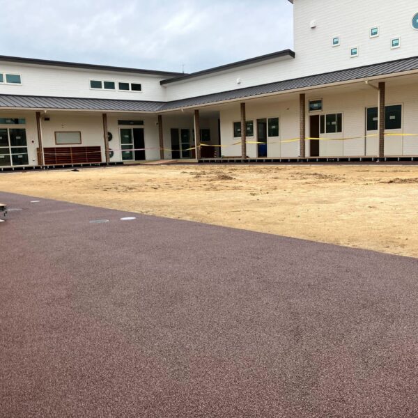 ゴムチップ舗装　ソフトグラウンド