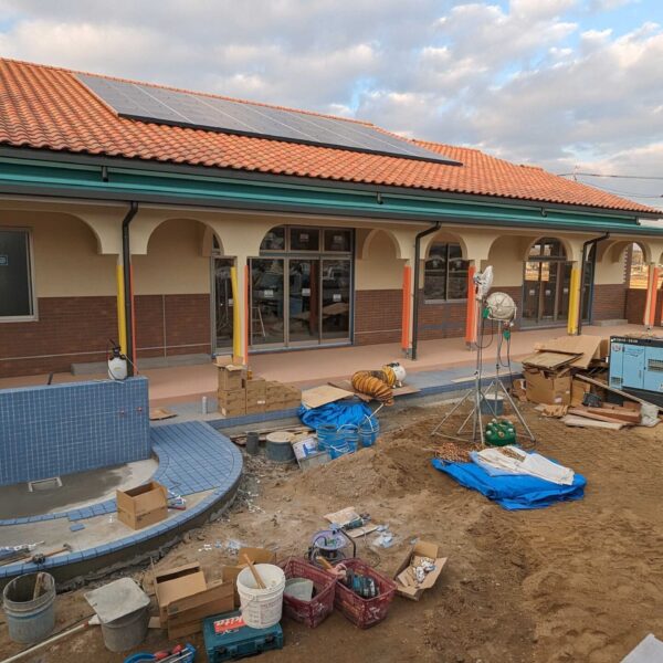 ゴムチップ舗装　ソフトグラウンド