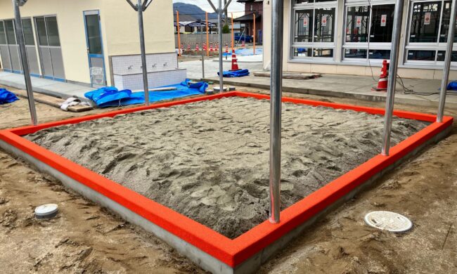 ゴムチップ舗装　ソフトグラウンド