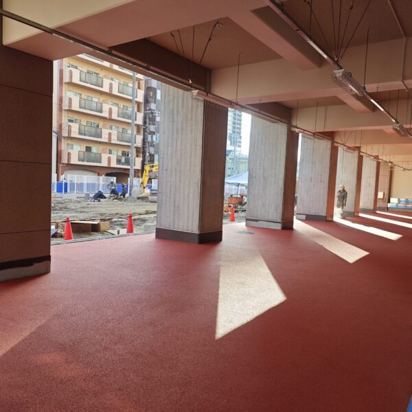 ゴムチップ舗装　ソフトグラウンドシリーズ