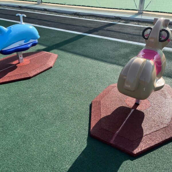 ゴムチップ舗装　ソフトグラウンド