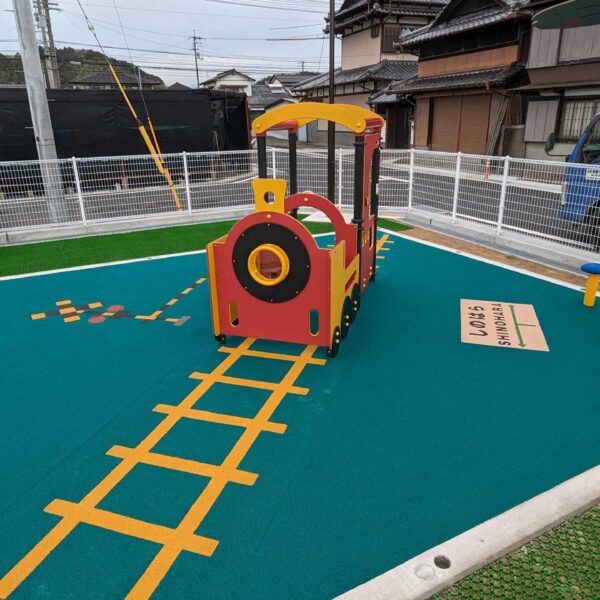 ゴムチップ舗装　ソフトグラウンドシリーズ