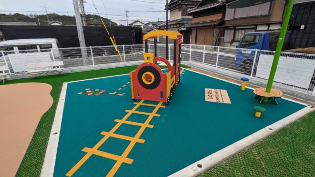 ゴムチップ舗装　ソフトグラウンドシリーズ