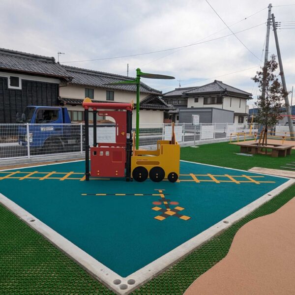 ゴムチップ舗装　ソフトグラウンドシリーズ