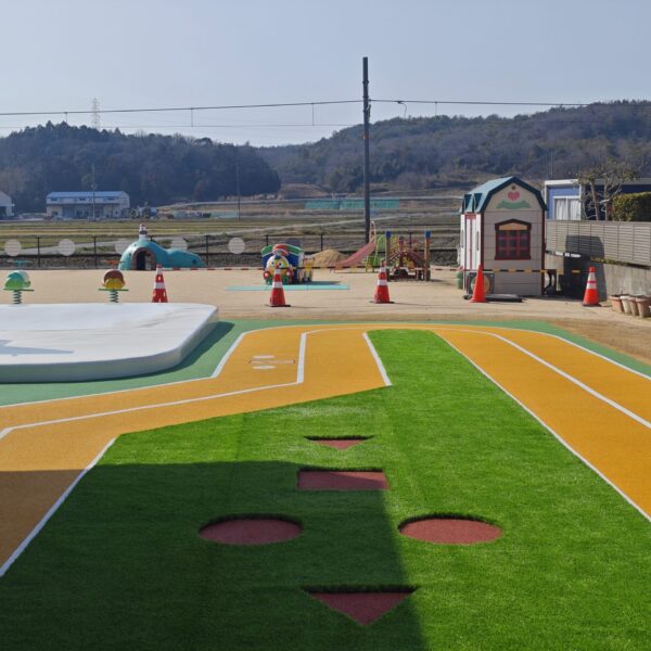 兵庫県小野市 保育施設10 ゴムチップ舗装 ソフトグラウンドシリーズ