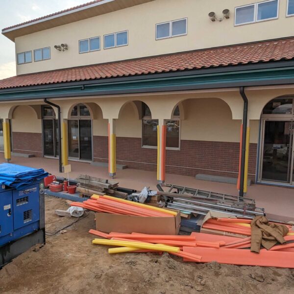 ゴムチップ舗装　ソフトグラウンド