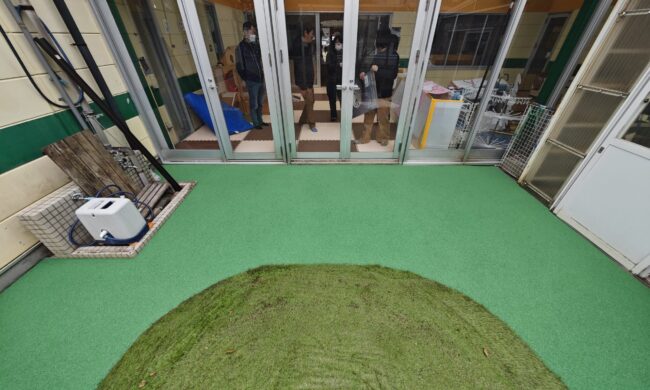 ゴムチップ舗装　ソフトグラウンドシリーズ