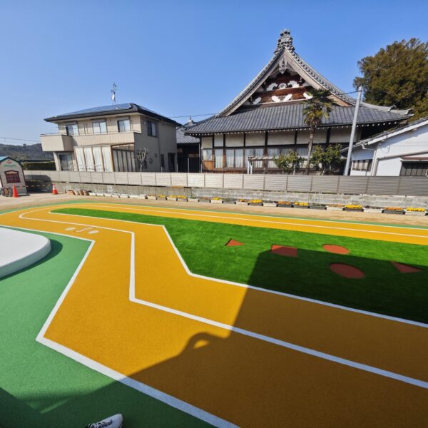兵庫県小野市 保育施設8 ゴムチップ舗装 ソフトグラウンドシリーズ