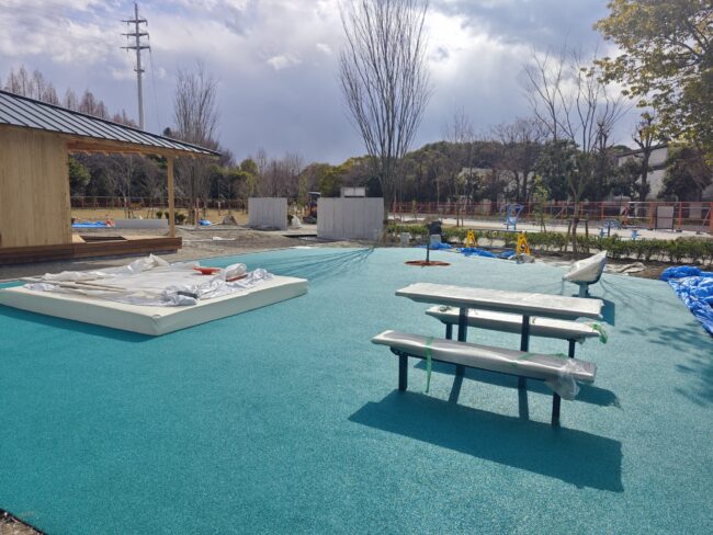 ゴムチップ舗装　ソフトグラウンドシリーズ