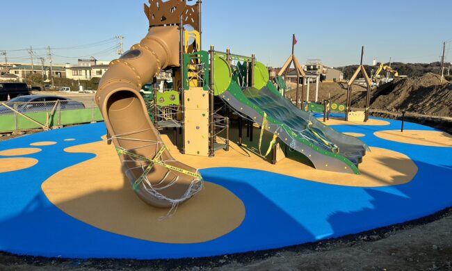 ゴムチップ舗装　ソフトグラウンド