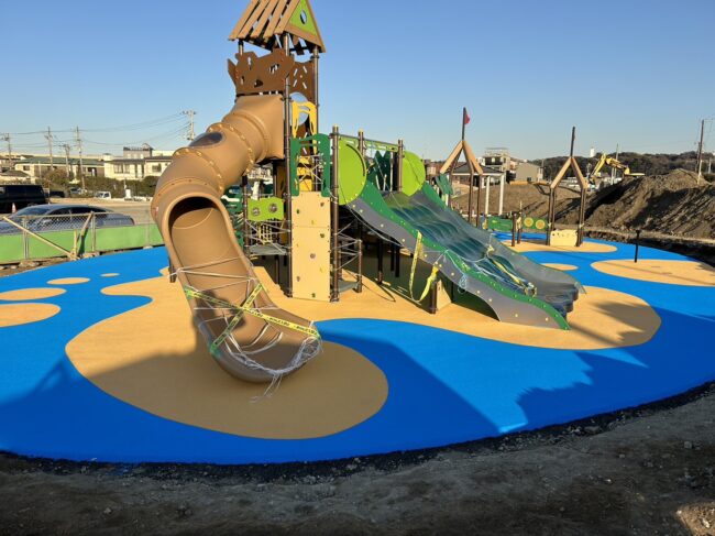 ゴムチップ舗装　ソフトグラウンド