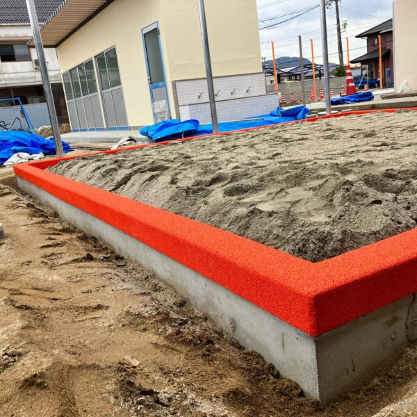 ゴムチップ舗装　ソフトグラウンド