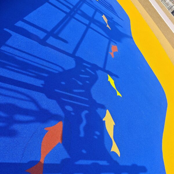 兵庫県姫路市 公園施設55 ゴムチップ舗装 ソフトグラウンド