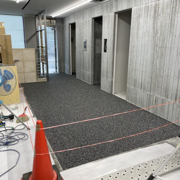 ゴムチップ舗装　ソフトグラウンド