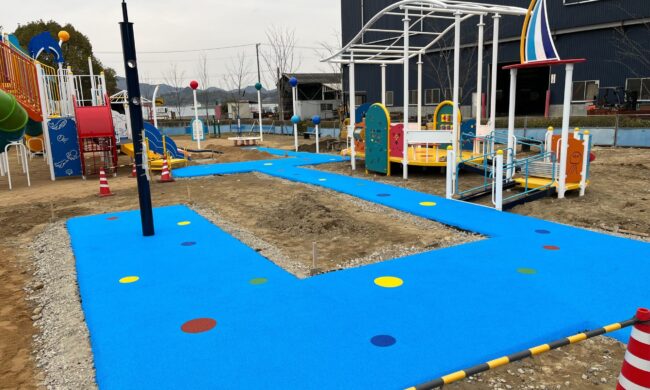 ゴムチップ舗装　ソフトグラウンドシリーズ