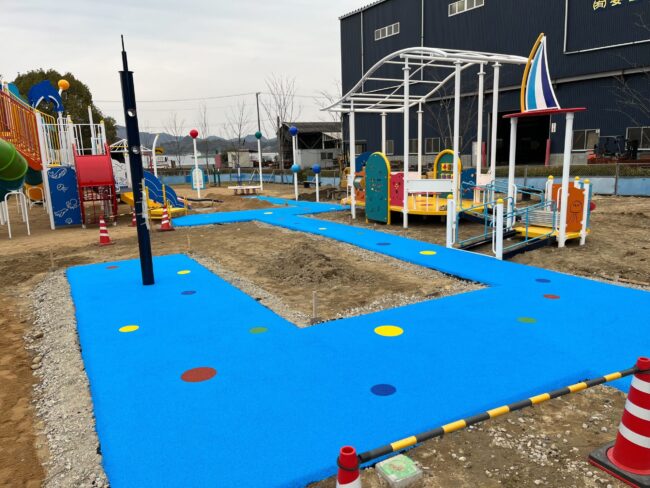 ゴムチップ舗装　ソフトグラウンドシリーズ