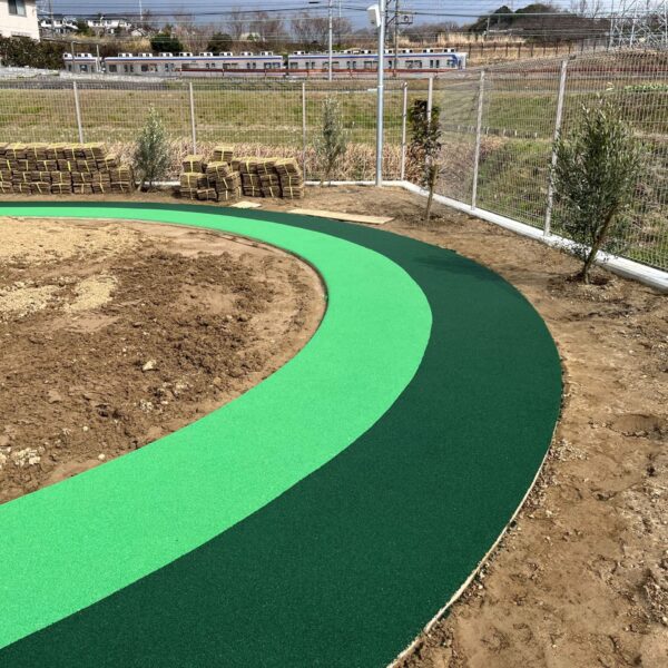 大阪府富田林市 保育施設8 ゴムチップ舗装 ソフトグラウンドシリーズ