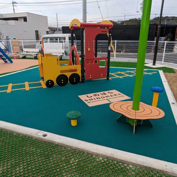 ゴムチップ舗装　ソフトグラウンドシリーズ