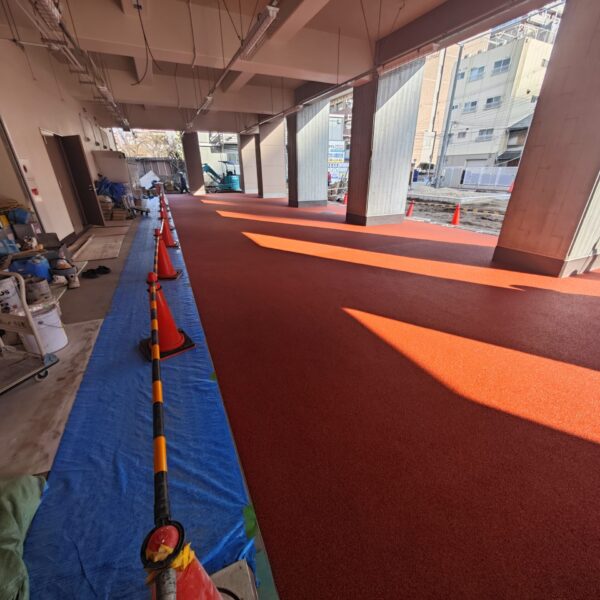 ゴムチップ舗装　ソフトグラウンドシリーズ