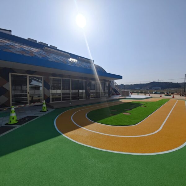 兵庫県小野市 保育施設6 ゴムチップ舗装 ソフトグラウンドシリーズ