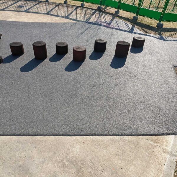 徳島県松茂町 公園施設6 ゴムチップ舗装 ソフトグラウンド