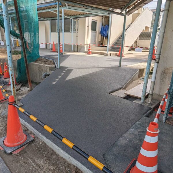 ゴムチップ舗装　ソフトグラウンドシリーズ