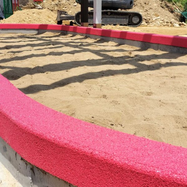 鳥取県鳥取市 保育施設6 ゴムチップ舗装 ソフトグラウンド