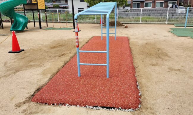 ゴムチップ舗装　ソフトグラウンド