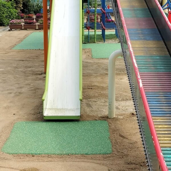 岡山県岡山市 保育施設3 ゴムチップ舗装 ソフトグラウンド
