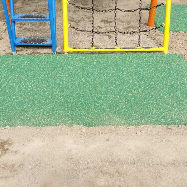 岡山県岡山市 保育施設9 ゴムチップ舗装 ソフトグラウンド