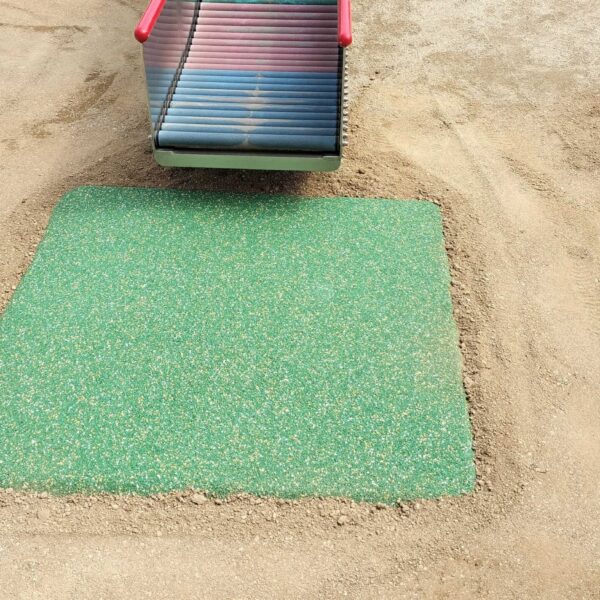 岡山県岡山市 保育施設2 ゴムチップ舗装 ソフトグラウンド