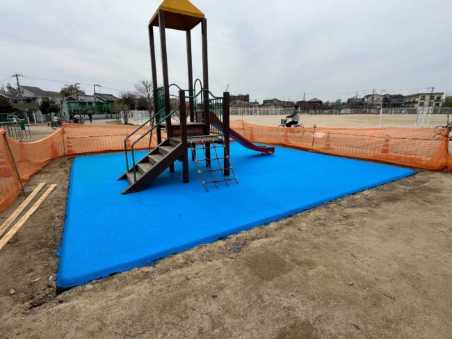 ゴムチップ舗装　ソフトグラウンド