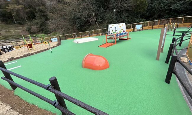 ゴムチップ舗装　ソフトグラウンド