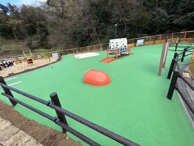 ゴムチップ舗装　ソフトグラウンド