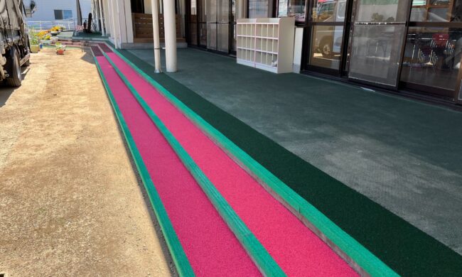 ゴムチップ舗装　ソフトグラウンド