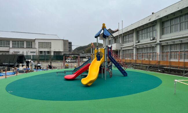 ゴムチップ舗装　ソフトグラウンド