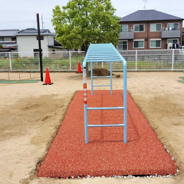 岡山県岡山市 保育施設7 ゴムチップ舗装 ソフトグラウンド