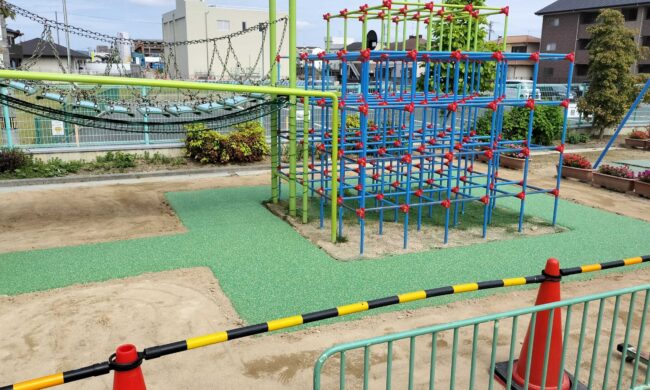 ゴムチップ舗装　ソフトグラウンド