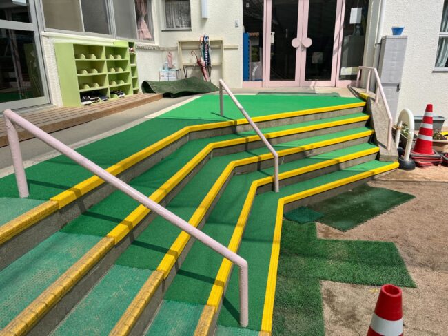 ゴムチップ舗装　ソフトグラウンド