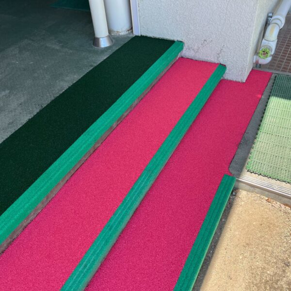 岡山県和気町 保育施設2 ゴムチップ舗装 ソフトグラウンド