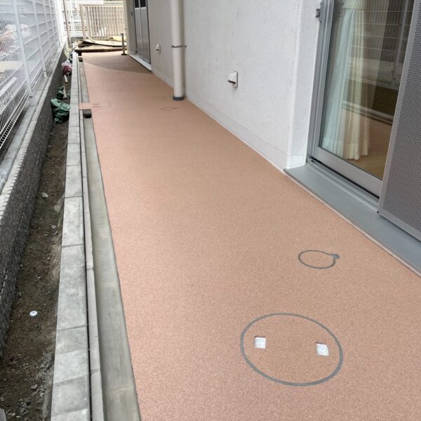 ゴムチップ舗装　ソフトグラウンド