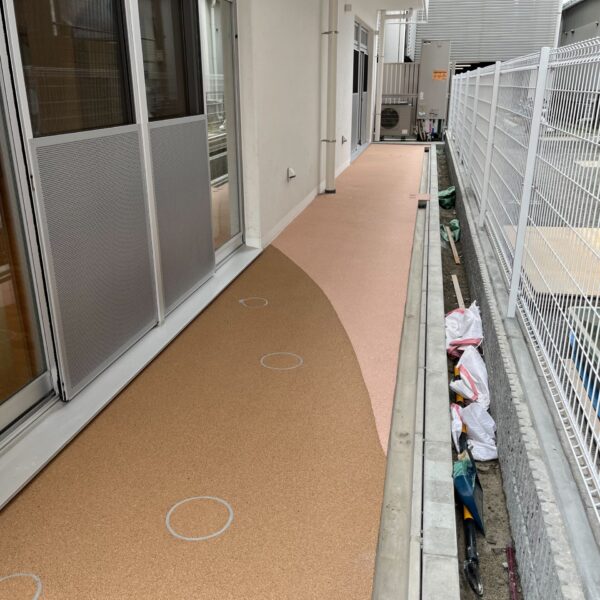 ゴムチップ舗装　ソフトグラウンド