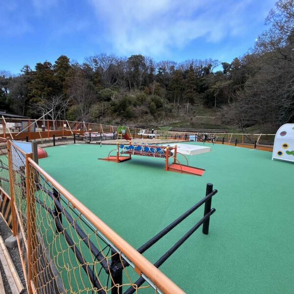 神奈川県横浜市 公園施設2 ゴムチップ舗装 ソフトグラウンド