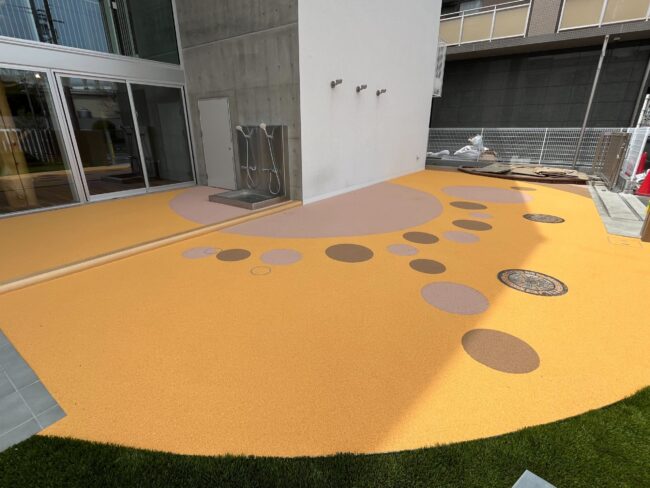 ゴムチップ舗装　ソフトグラウンド