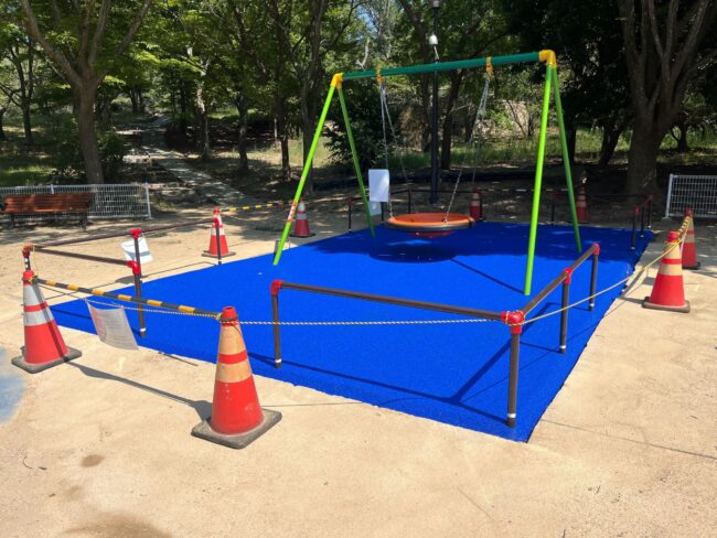 ゴムチップ舗装　ソフトグラウンド厚塗りタイプ